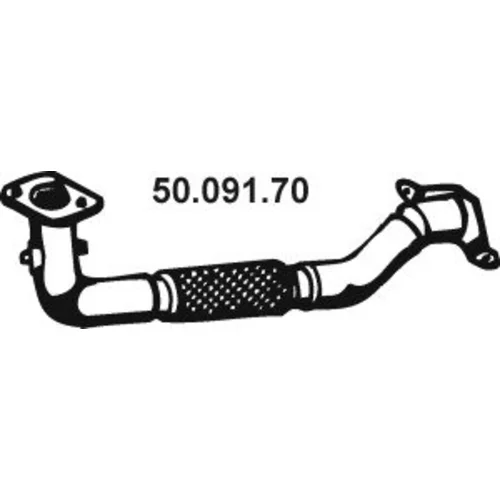 Výfukové potrubie EBERSPÄCHER 50.091.70
