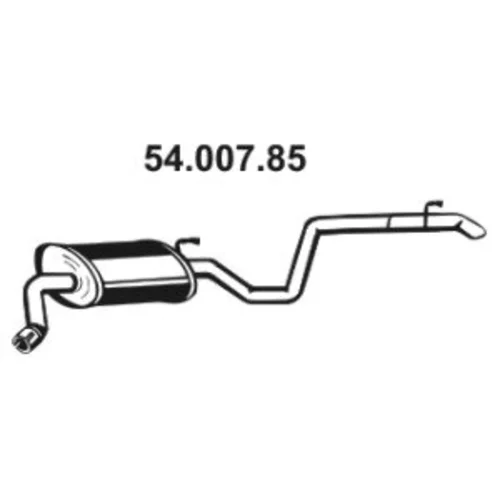 Koncový tlmič výfuku 54.007.85 /EBERSPÄCHER/