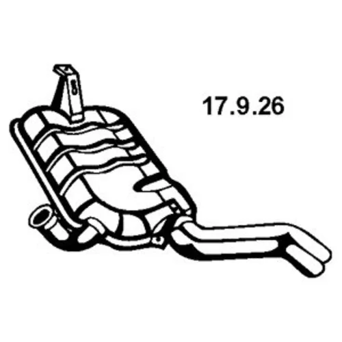 Koncový tlmič výfuku 17.9.26 /EBERSPÄCHER/