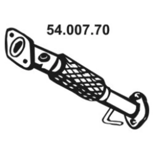 Výfukové potrubie 54.007.70 /EBERSPÄCHER/