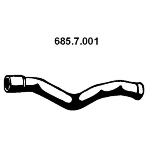 Výfukové potrubie EBERSPÄCHER 685.7.001