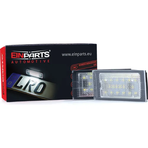 LED osvetlenie ŠPZ EinParts EP19
