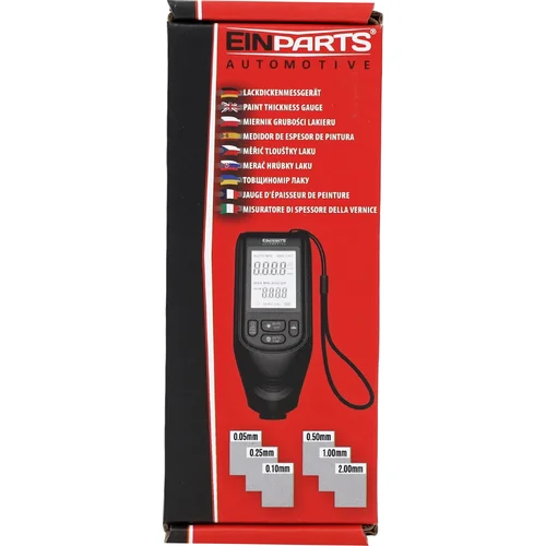 Miernik hrúbky laku LCD 0–2000 μm EinParts EPACC125 (EinParts Automotive) - obr. 9