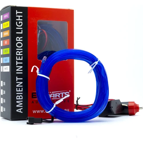 LED svetlovodný pásik 5m EinParts EPAL5M BLUE