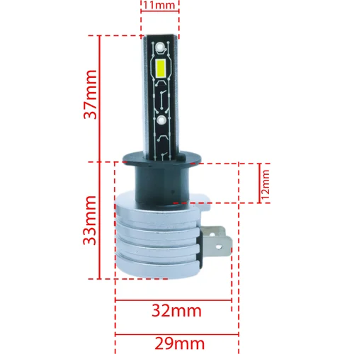 6000K LED žiarovky H1 EinParts EPLH111 (EinParts Automotive) - obr. 7