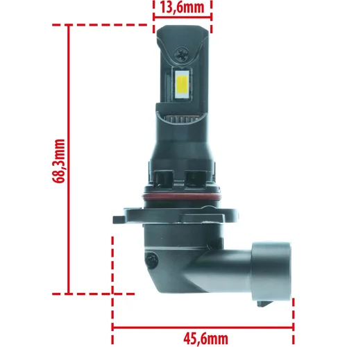 LED žiarovky 9005 HB3 4300K 12V EinParts EPLH130 (EinParts Automotive) - obr. 5