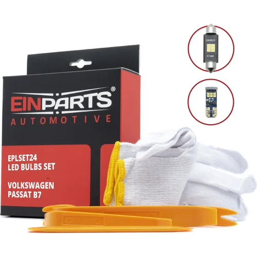 Sada LED žiaroviek do interiéru VW passat B7 EinParts EPLSET24