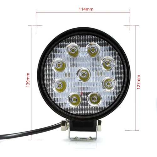 LED pracovné svetlo 9W EinParts EPWL01 (EinParts Automotive) - obr. 4