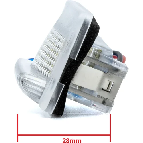 LED osvetlenie tabuľky s EČV (ŠPZ) EP168 (EinParts Automotive) - obr. 6