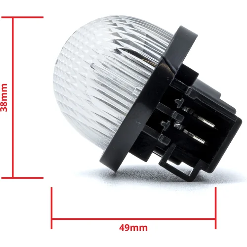 LED osvetlenie tabuľky s EČV (ŠPZ) EP173 (EinParts Automotive) - obr. 6