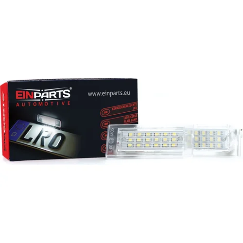 LED osvetlenie ŠPZ EinParts EP37