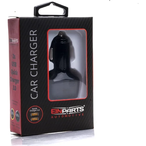 Quick CAR charger 2x quick charge 3.0 EinParts EPACC003
