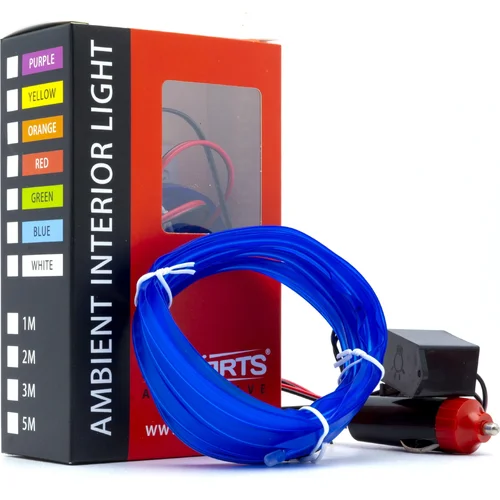 LED svetlovodný pásik 3m EinParts EPAL3M BLUE
