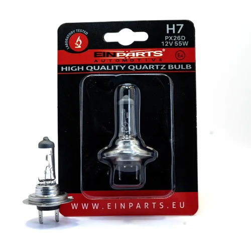 H7 halogénová žiarovka 55W 12V EinParts EPB55