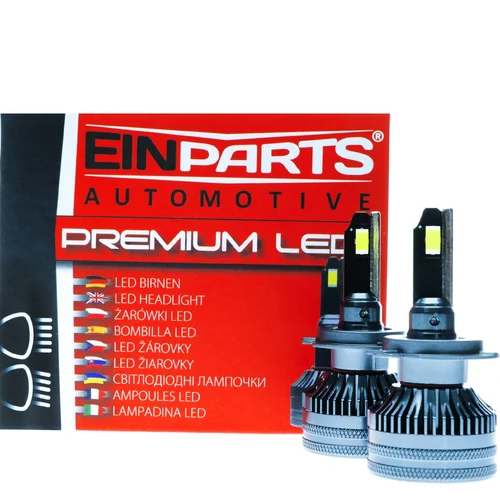 LED autožiarovky H7 45W 6000K 12/24V EinParts EPLH134