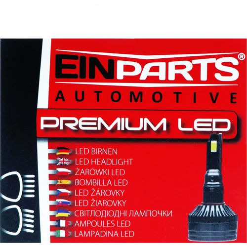 LED autožiarovky H7 45W 6000K 12/24V EinParts EPLH134 (EinParts Automotive) - obr. 5