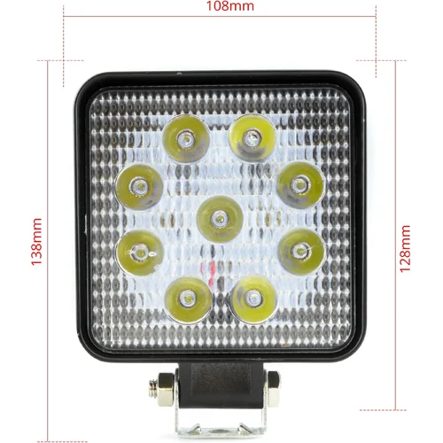 LED pracovné svetlo 9W EinParts EPWL04 (EinParts Automotive) - obr. 4
