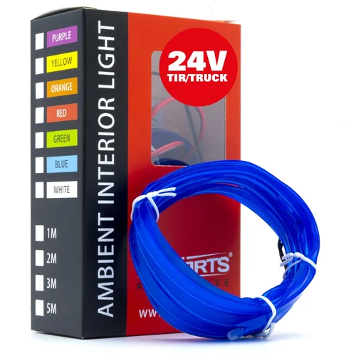 EPAL3M BLUE LED svetlovodný pásik 3m (modrý) 24V (EinParts Automotive) - obr. 3