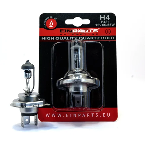 H4 halogénová žiarovka 55/60W 12V EinParts EPB54