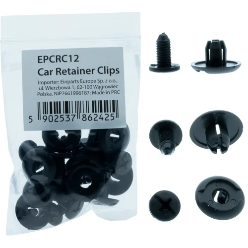 Klipy NA auto 10 KS EinParts EPCRC12 (EinParts Automotive)