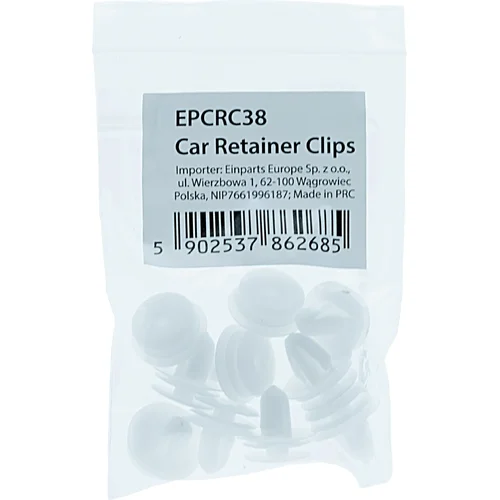 Klipy NA auto 10 KS EinParts EPCRC38 (EinParts Automotive) - obr. 2