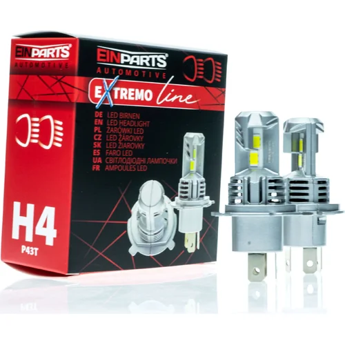 6000K LED žiarovky H4 EinParts EPLH103