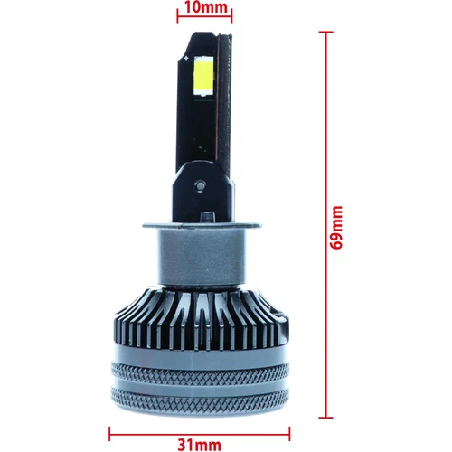 LED autožiarovky H1 45W 6000K 12/24V EinParts EPLH132 (EinParts Automotive) - obr. 5