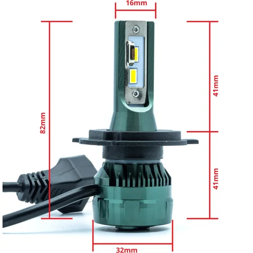 6000K LED žiarovky H4 flip chip nová edícia EinParts EPLH82 (EinParts Automotive) - obr. 5