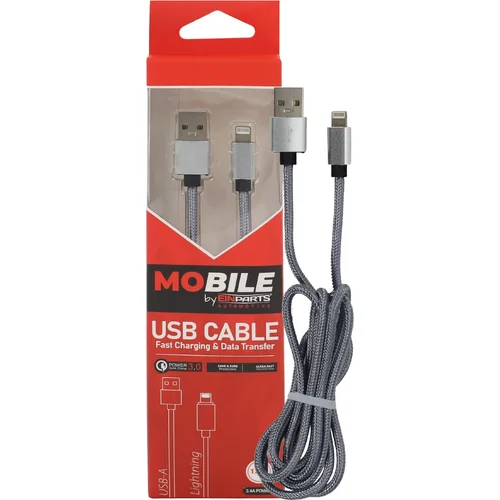 Kábel usb-a do lightning 1,2 m EinParts EPMOB05