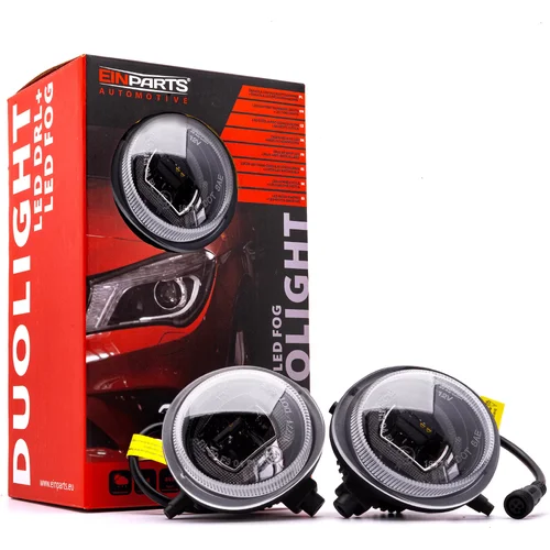 DUOLIGHT DL36 LED Svetlá Pre Denné Svietenie s Hmlovkami