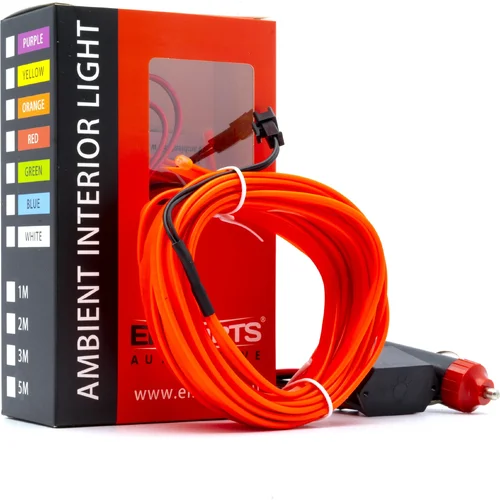 LED svetlovodný pásik 5m EinParts EPAL5M RED