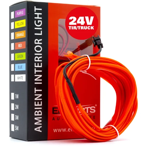 EPAL5M RED LED svetlovodný pásik 5m (červený) 24V (EinParts Automotive) - obr. 3