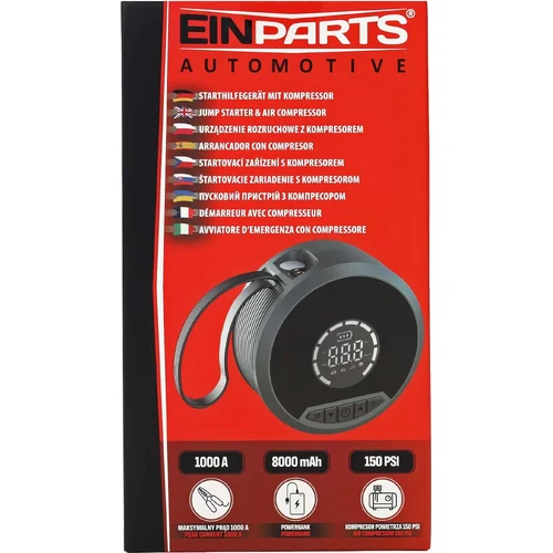 Autokompresor s powerbankou 3v1 EinParts EPAP13 (EinParts Automotive) - obr. 12