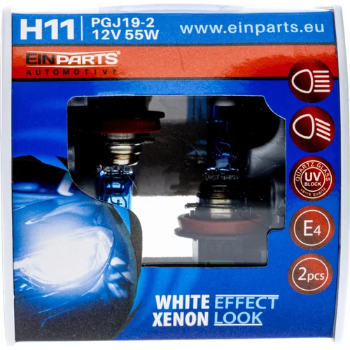 H11 white effect xenon look EinParts EPB79 (EinParts Automotive) - obr. 6