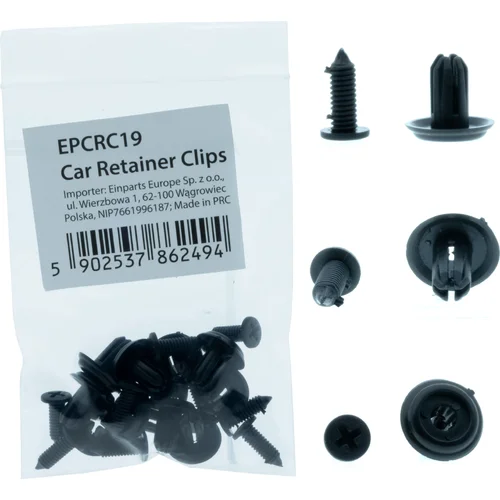 Klipy NA auto 10 KS EinParts EPCRC19