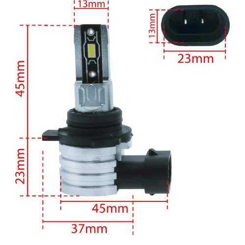 6000K LED žiarovky HIR2 9012 E57 EinParts EPLH118 (EinParts Automotive) - obr. 7
