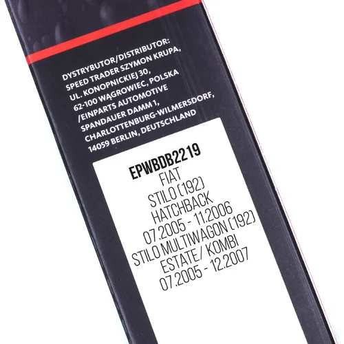 Predné stierače EinParts EPWBDB2219 (EinParts Automotive) - obr. 3