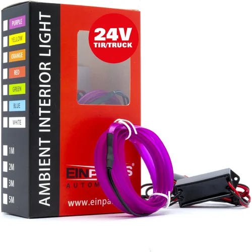 EPAL1M PURPLE LED svetlovodný pásik 1m (fialový) 24V