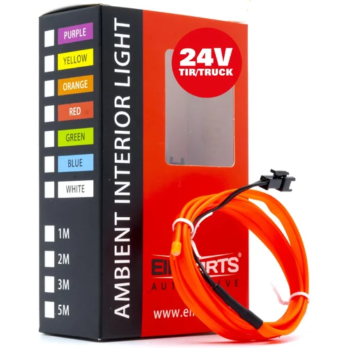 EPAL1M RED LED svetlovodný pásik 1m (červený) 24V (EinParts Automotive) - obr. 3