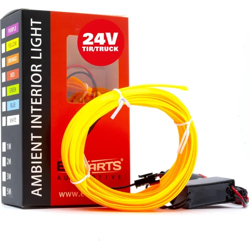 EPAL5M AMBER LED svetlovodný pásik 5m (jantár) 24V (EinParts Automotive)