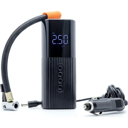 Autokompresor s digitálnym manometrom a LED baterkou EinParts EPAP01 (EinParts Automotive) - obr. 1