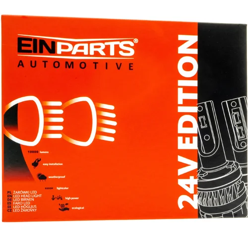 6000K LED žiarovky H3 24V EinParts EPLH108 (EinParts Automotive) - obr. 6