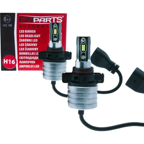 6000K LED žiarovky H16 E57 EinParts EPLH119