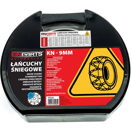 Snehové reťaze NA pneumatiky 9MM KNS90 önorm EinParts EPTC05
