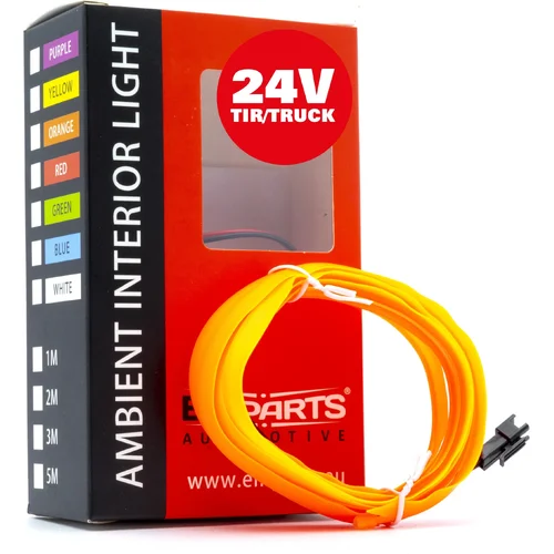 EPAL2M ORANGE LED svetlovodný pásik 2m (oranžový) 24V (EinParts Automotive) - obr. 3