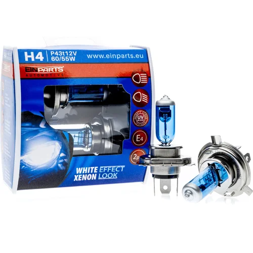 H4 white effect xenon look EinParts EPB76 (EinParts Automotive)