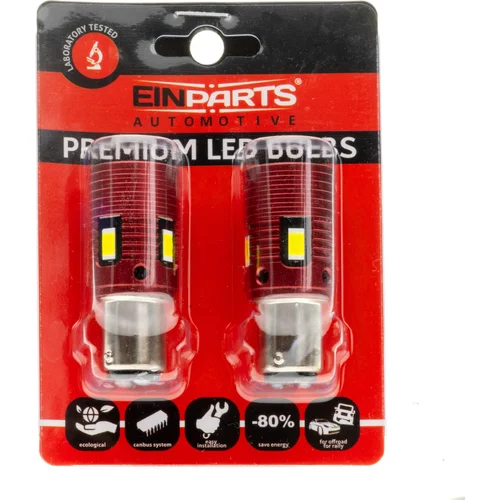 LED žiarovky P21/5W 1157 4 SMD 3570 canbus EPL321 /EinParts/ - obr. 3