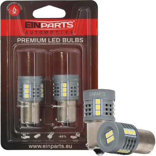 LED žiarovky P21W 1156 16 SMD 3030 6000K EinParts EPL329