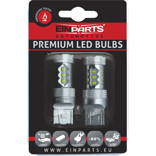 W21/5W LED žiarovky 80W EinParts EPL94 (EinParts Automotive)
