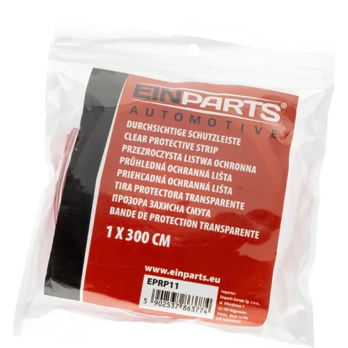 Clear protective strip 1 X 300 CM EinParts EPRP11 (EinParts Automotive) - obr. 2